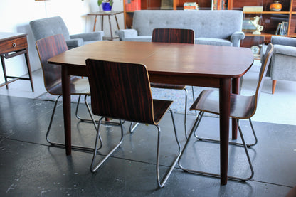 Vintage Modern Sapele Dining Table