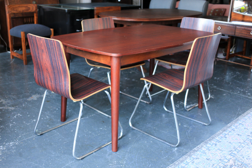 Vintage Modern Sapele Dining Table