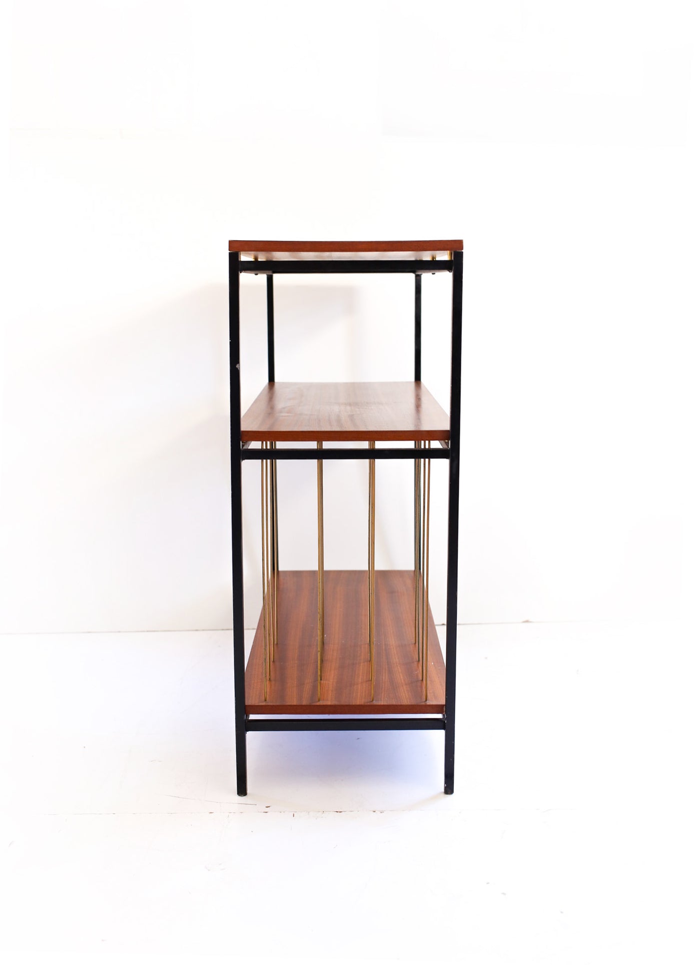 Mid-century Modern Record and Hi-Fi Shelf