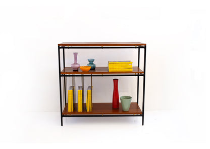 Mid-century Modern Record and Hi-Fi Shelf