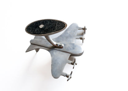 Art Deco Style Four Prop Plane Model