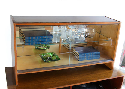 Retro Display Cabinet with Radiogram and Turntable