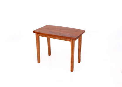A Pair of Solid Wood Side Tables