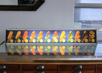 Vintage Ice Cream Advertisement Light Box