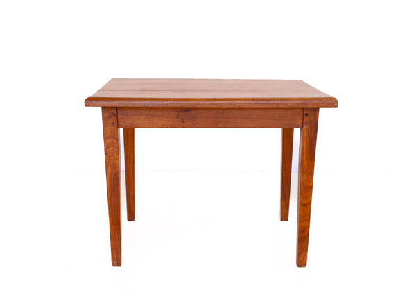 Large Solid Wood Side Table