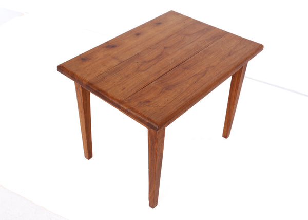 Large Solid Wood Side Table