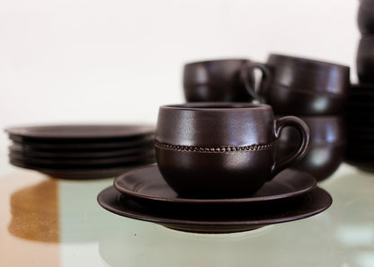 Part Höganäs Keramik Tea Set - Sweden