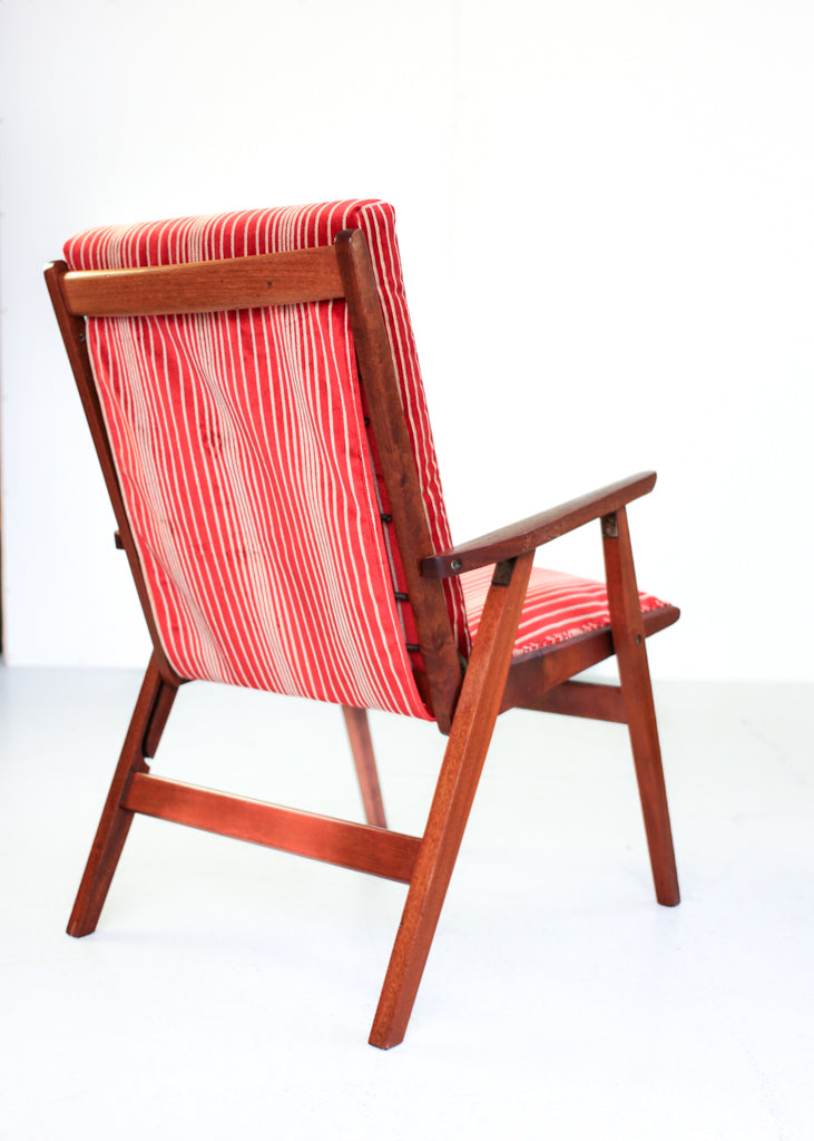 Vintage Fold-Up Armchair