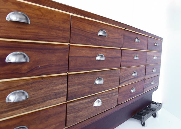Restored Vintage Haberdashery Cabinet