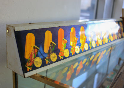 Vintage Ice Cream Advertisement Light Box