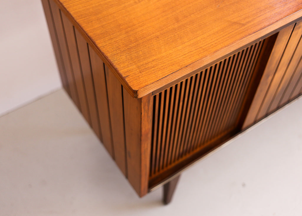 Mid-century Pilot Radio Cabinet