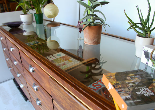 Restored Vintage Haberdashery Cabinet