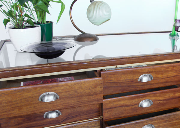 Restored Vintage Haberdashery Cabinet