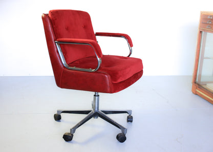Red Swivel Chair