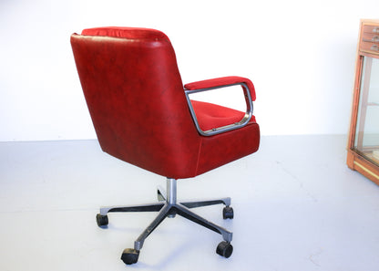 Red Swivel Chair