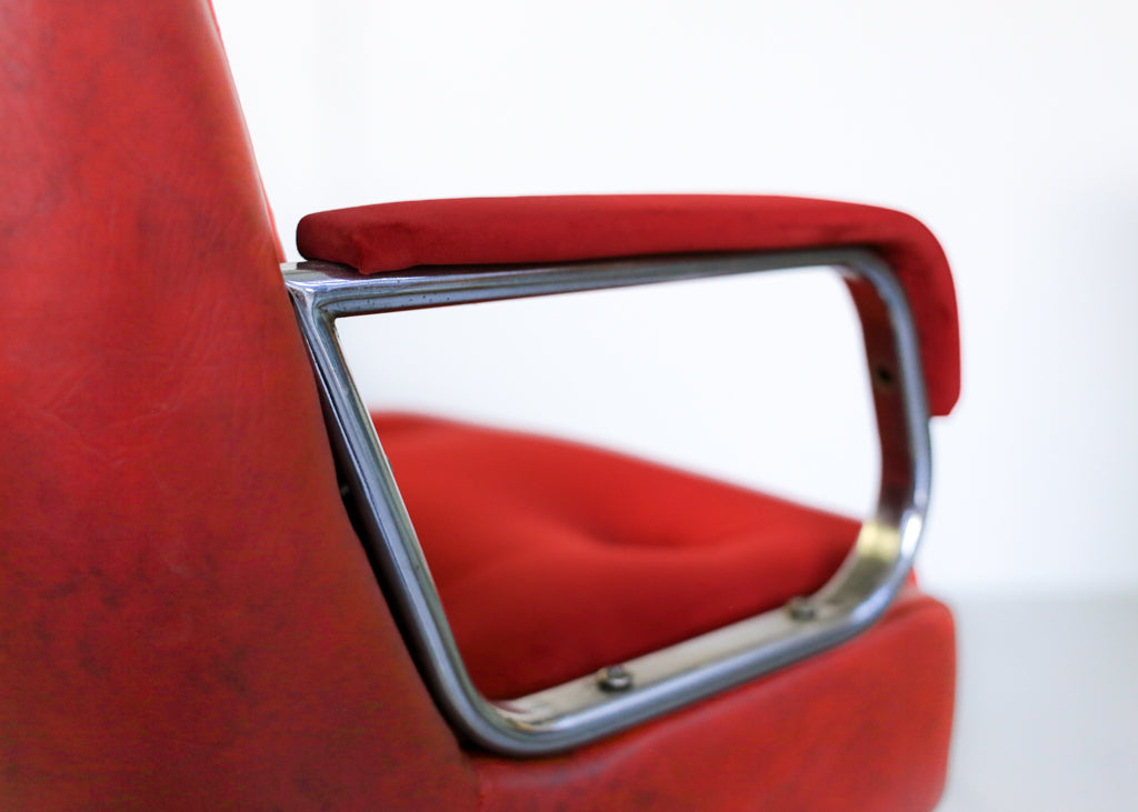 Red Swivel Chair