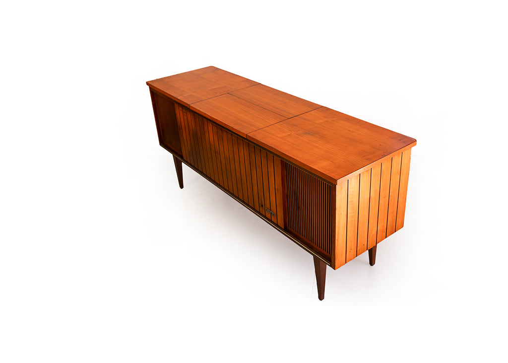 Mid-century Pilot Radio Cabinet