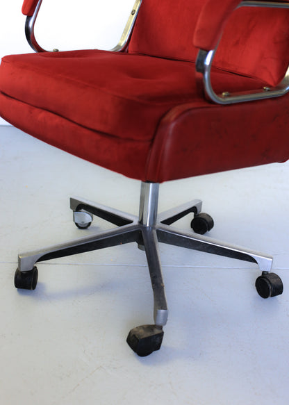 Red Swivel Chair
