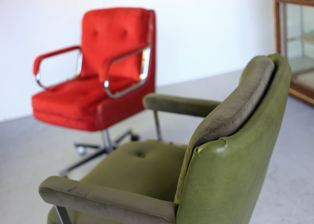 Red Swivel Chair
