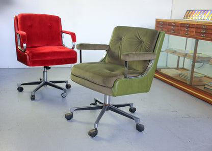 Red Swivel Chair