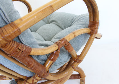 80's Cane Armchair #1