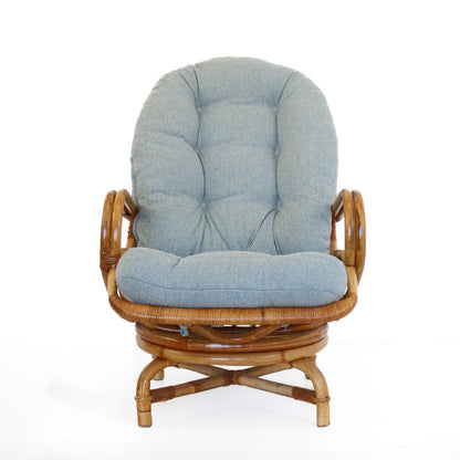 80's Cane Armchair #1