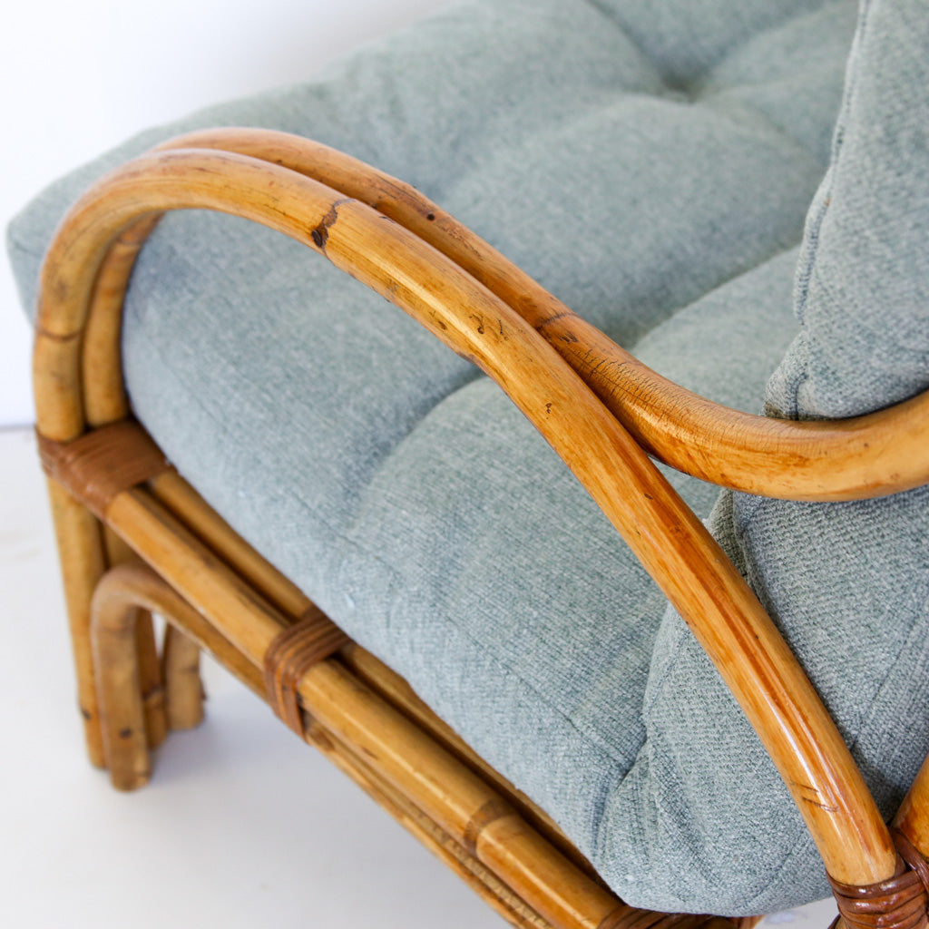 80's Cane Armchair #2