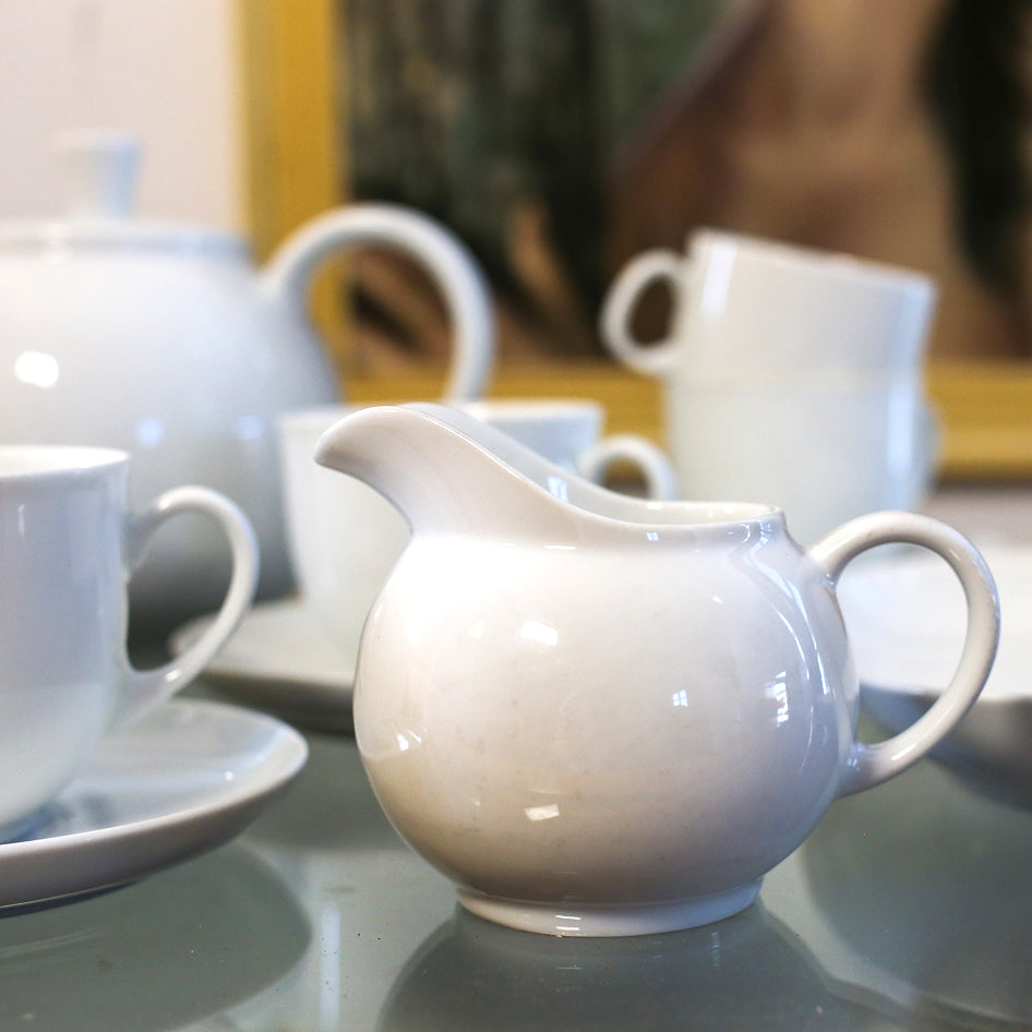 14 Piece Arzberg Bavaria White Tea Set - Germany