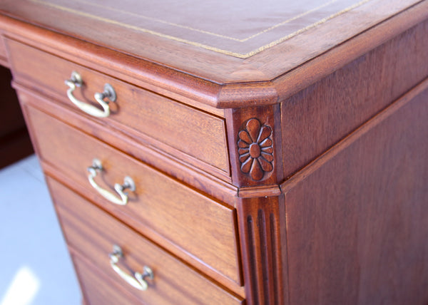 Large Vintage Executive Desk