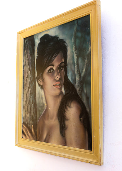Vintage Framed 'Tina' Print by JH Lynch