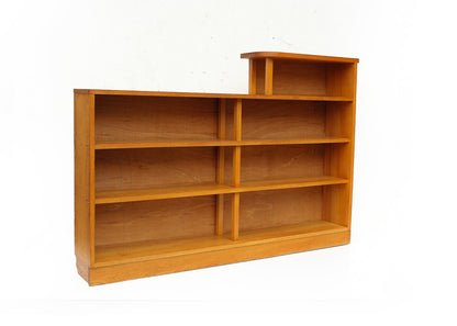 Solid Oak Art Deco Bookshelf