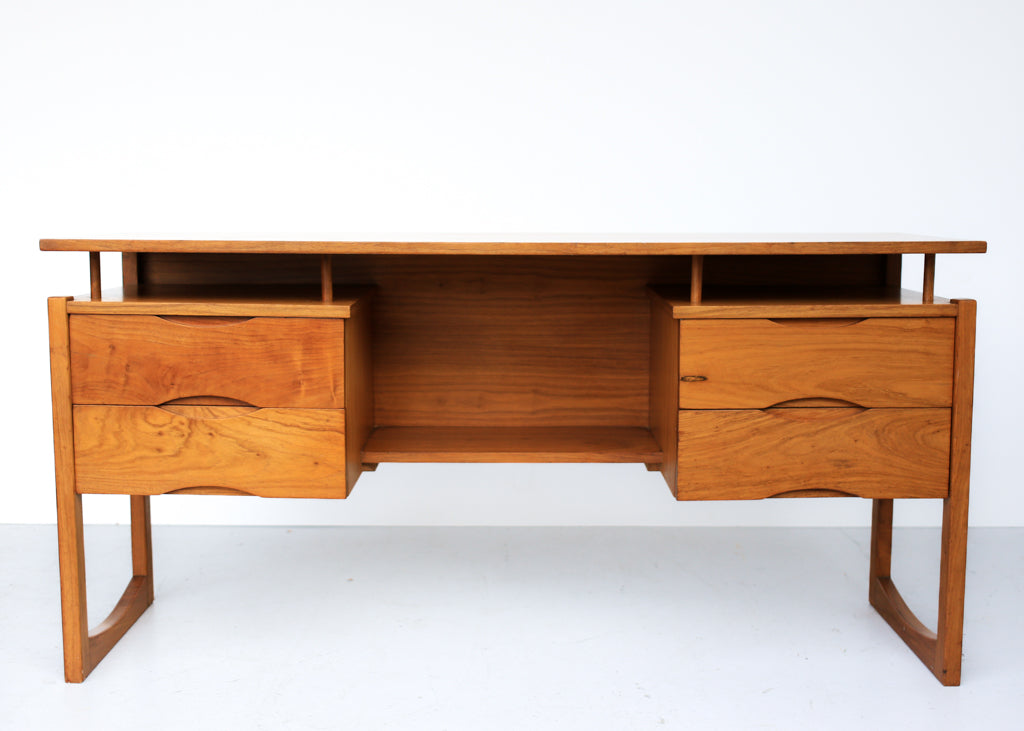Vintage Kiaat Dresser or Desk