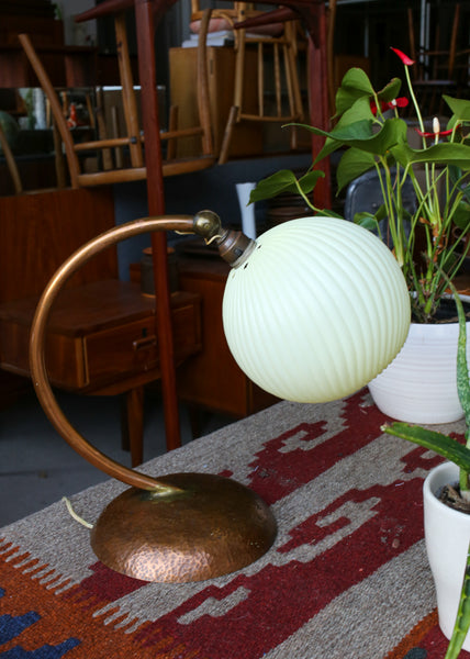 Vintage Swan Neck Table Lamp