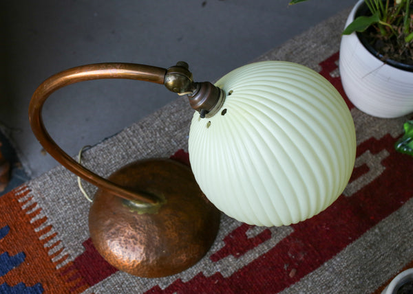 Vintage Swan Neck Table Lamp