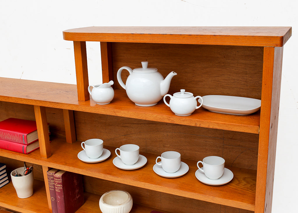 Solid Oak Art Deco Bookshelf
