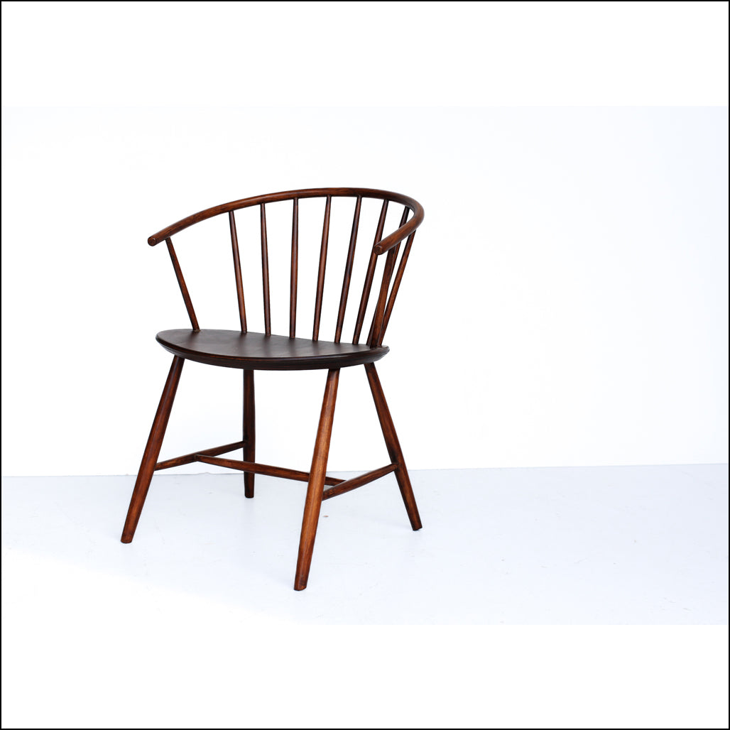 1960's Danish Style Spindle Back Chair
