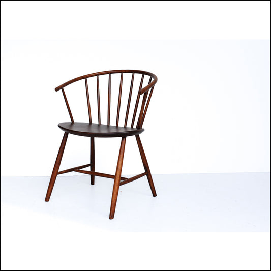 1960's Danish Style Spindle Back Chair