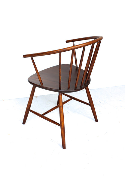 1960's Danish Style Spindle Back Chair