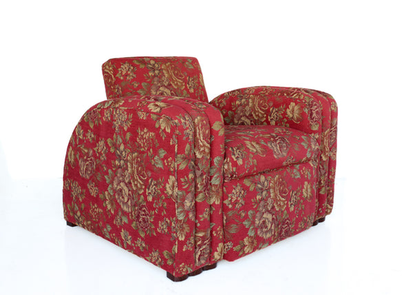 Two Antique Art Deco Chairs