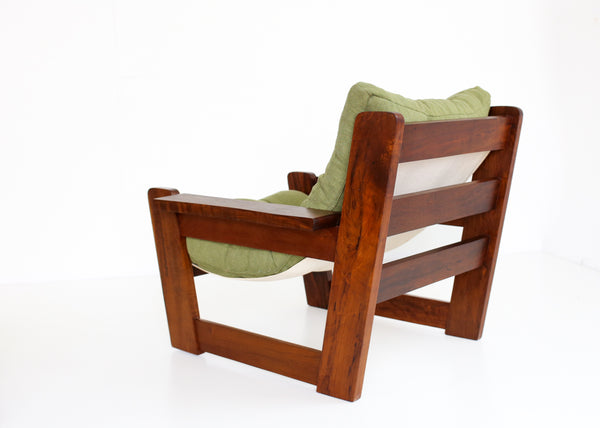 A Pair of Brutalist Sling Chairs