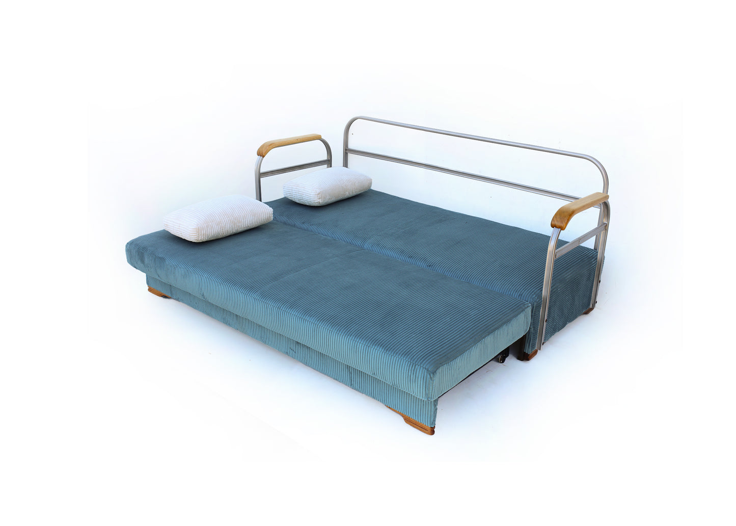 Extendable Bauhaus Sofa, Airflex 1940s