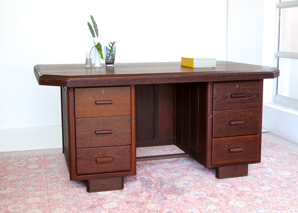 Solid Partridge Wood Desk