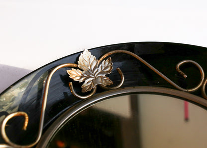 Mid-century Round Wall Mirror