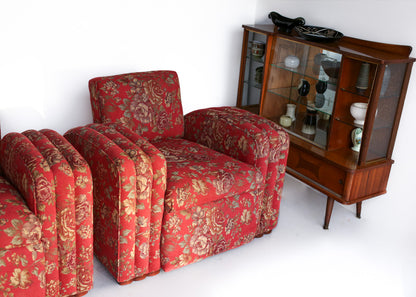 Two Antique Art Deco Chairs