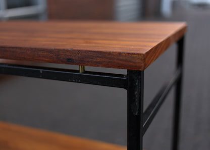 1960's Steel and Kiaat Shelf