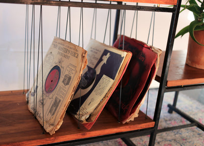 1960's Steel and Kiaat Shelf