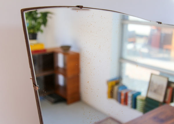 Mid-century Dressing Table with Tambour Doors