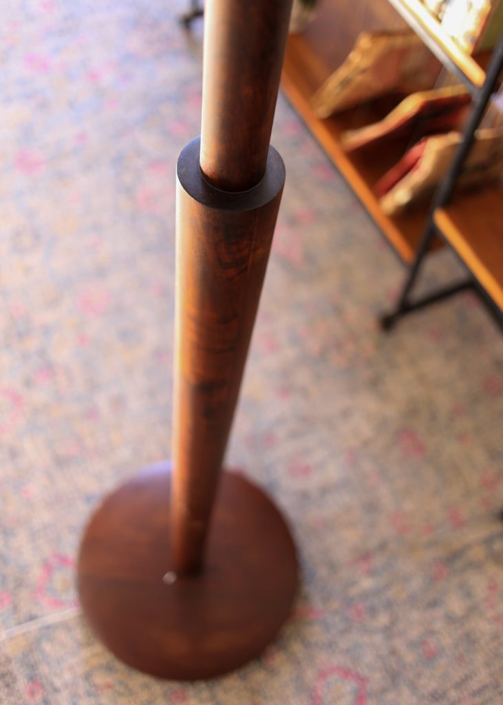 Vintage Solid Wood Floor Lamp