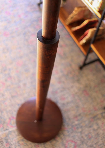 Vintage Solid Wood Floor Lamp