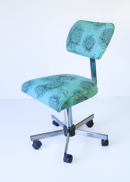 Typist Chair in Fynbos Print
